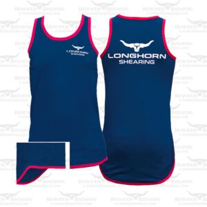 Longhorn Shearing long Tail Singlet